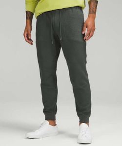 Men's Tahari Sport Dark Olive green Jogger Pants fleece lined joggers  Sz m Sweatpants