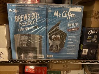 Mr. Coffee 12-Cup Programmable Coffeemaker with Rapid Brew