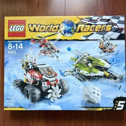 NEW LEGO World Racers - Blizzard’s Peak # 8863