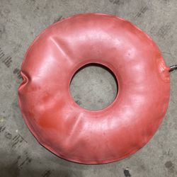 Drive Medical Inflatable Rubber Cushion, Red