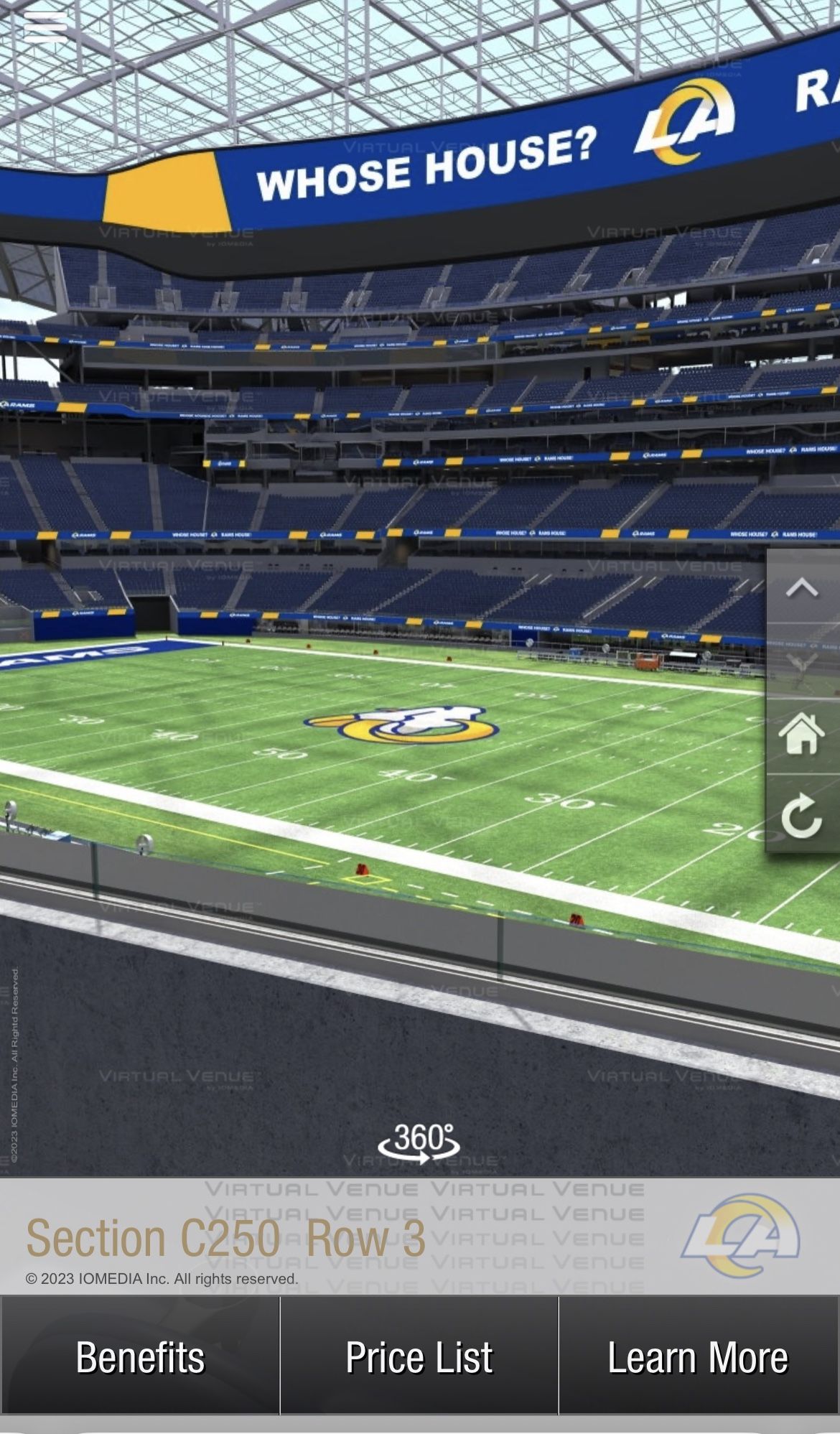 Los Angeles Rams Vs Pittsburg Steelers Tickets