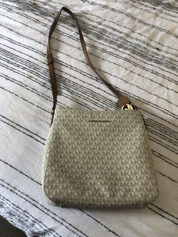 Michael Kors large logo messenger