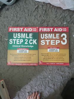 USMLE Step 2 CK and Step 3 First Aid