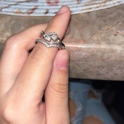 Engagement Ring, Size 6, Gray 