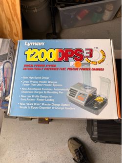 Lyman Electronic scale 1200DPS3 reloading