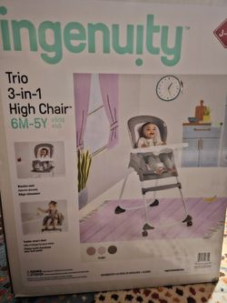 Ingenuity 3 IN 1 HIGH CHAIR (NEW) (NEVER OPENED)