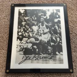 Celtics Dee Brown Autograph w/ Frame