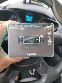 C922 PRO HD STREAM WEBCAM