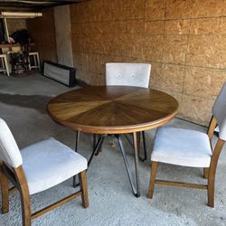 Dining Table With Four Chairs