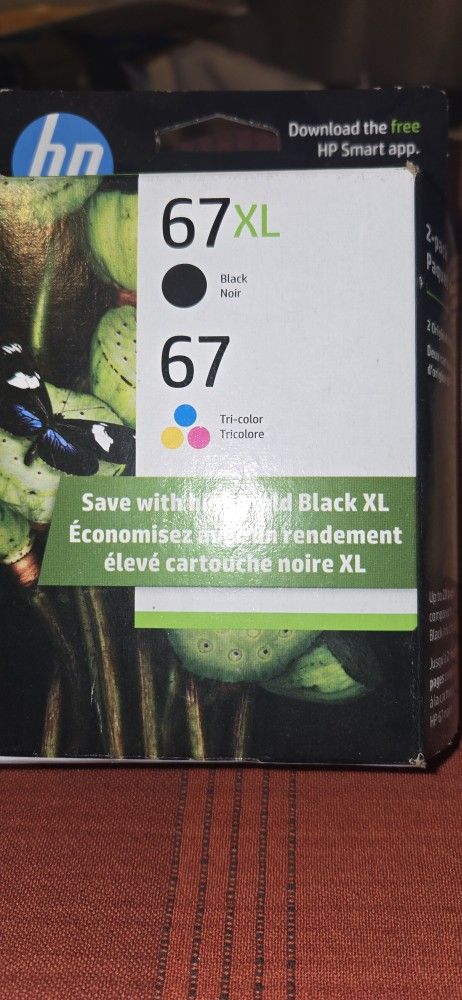 HP 67XL BLACK & COLOR