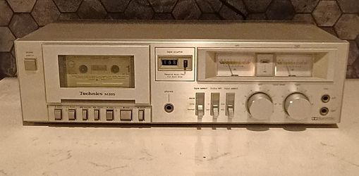 Vintage Technics RS-M205 Cassette Tape Deck Player Recorder