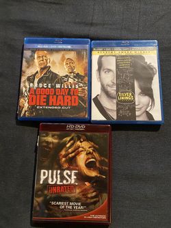 2 Blu-ray And 1 Hd Movies 
