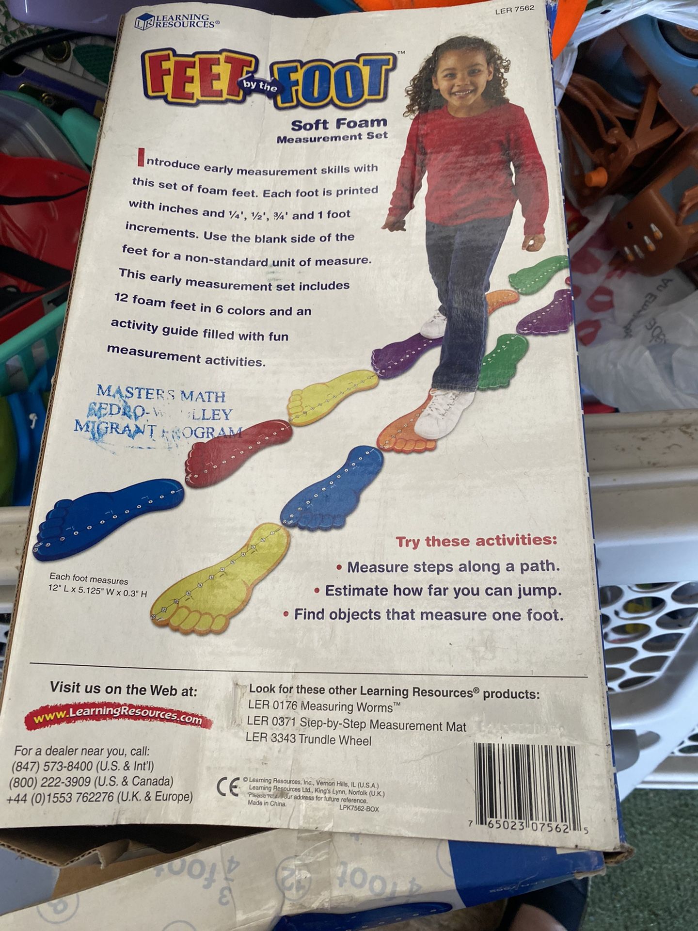 Feet By Foot Soft Foam Measurement Set
