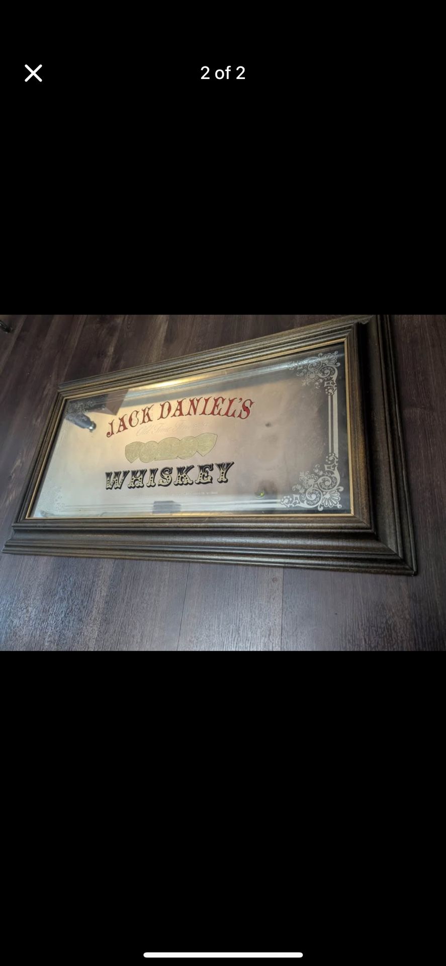 Jack Daniel’s vintage saloon mirror