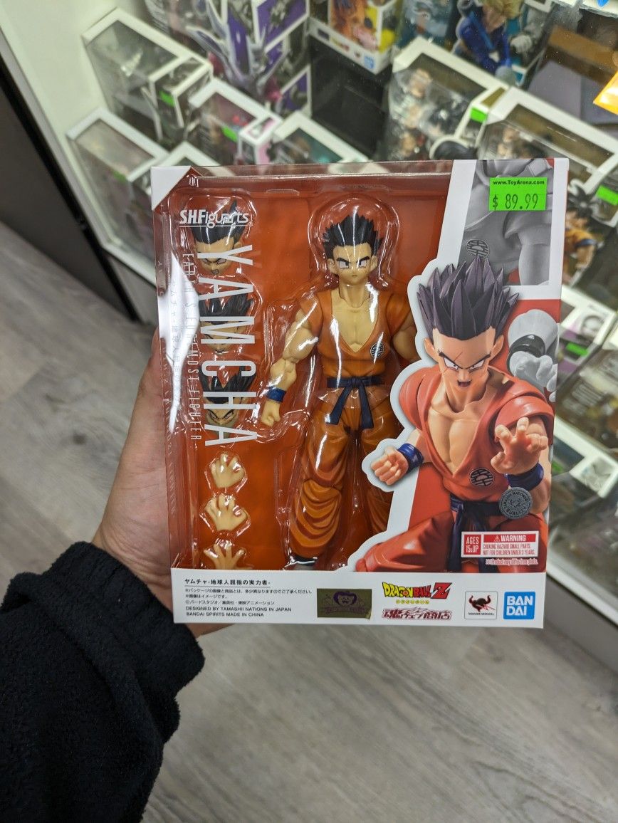 S.H. Figuarts Dragon Ball Z Yamcha -Earth's Foremost Fighter- Action Figure Exclusive