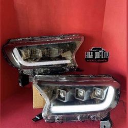 Ford Ranger 2019. 2023 Headlights.