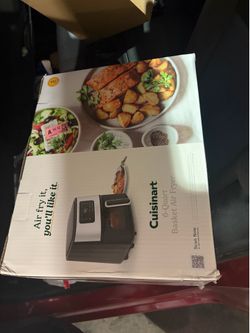NEW IN BOX Cuisinart 6-Quart Basket Air Fryer - Digital/Window