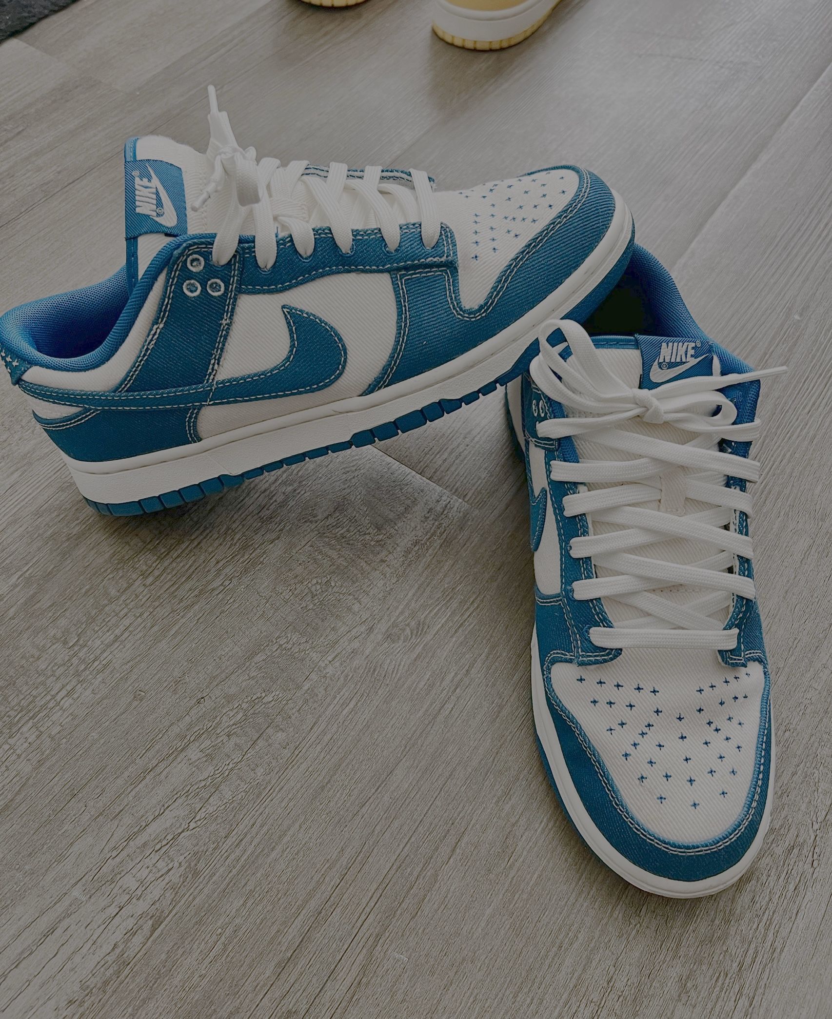 Navy Blue Nike Dunks