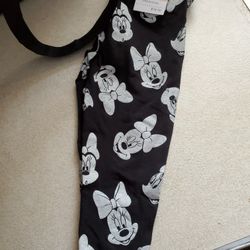 Sz 2t Minnie Mouse Leggings New