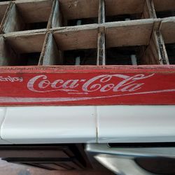 Vintage Wood Coca-cola Crate