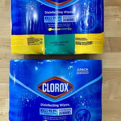 Clorox Disinfecting Wipes 3 pack