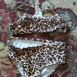 🌿🎀6 Mo Leopard  2pc Suit🎀🌿