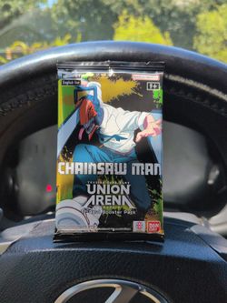Union Arena chainsaw man 12 cord booster pack English TCG New