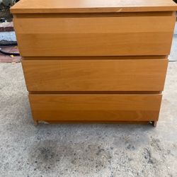 Three Drawer Dresser
