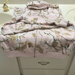 Pink Camouflage Jacket X Large 