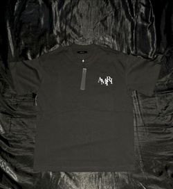 AMIRI Staggered Logo T-Shirt, Black, Size S, M, L & XL