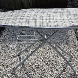 IRONING BOARD - Heavy Duty Polder HD Steel Ironing Board with Iron Rest, Pad and Rack Included
