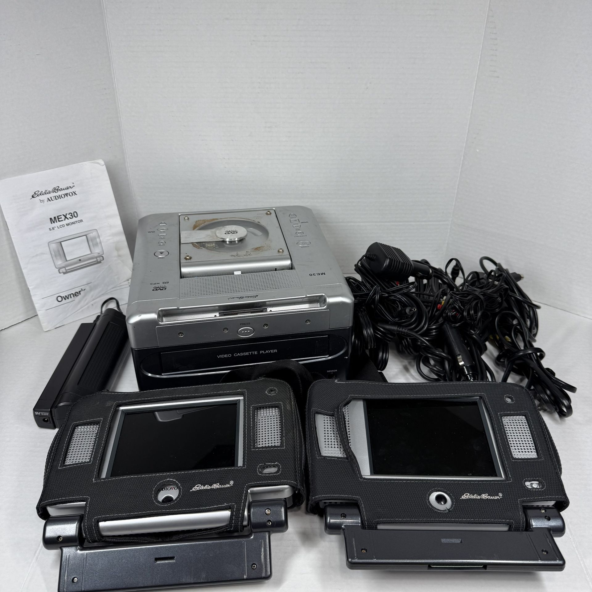Eddie Bauer AUDIOVOX ME30 DVD/VCP VIDEO MP3
