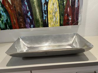 PRICE REDUCED 🌷 1- Stainless Steel XXL Rectangular Bowl