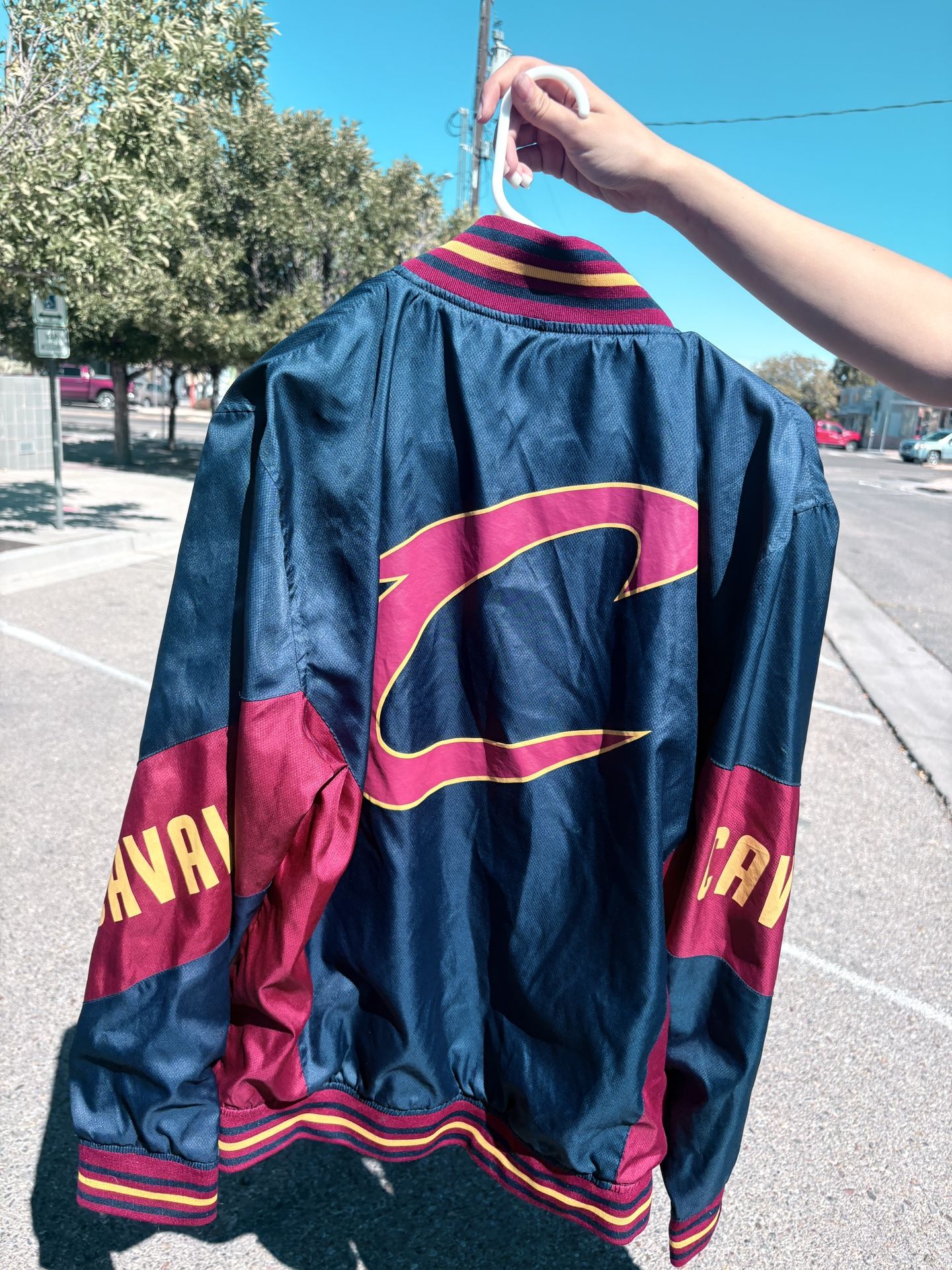 Old School Cavs Jacket