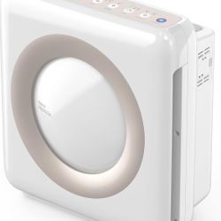 Coway Airmega AP-1512HH(W) True HEPA Purifier with Air Quality Monitoring, Auto