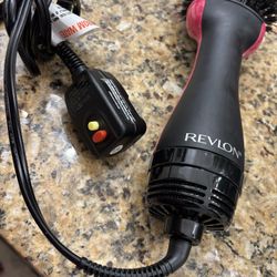 Revlon Hair Dryer And Volumizer Hot Air Brush And Curling Iron 