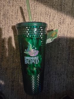 Wicked Unbreakable Bond Diamond Tumbler with Straw