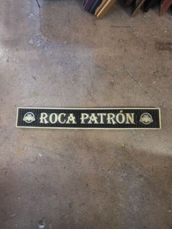 Pre-owned bar rail spill mat, $15