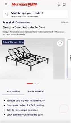 Adjustable Base - Full - Brand New