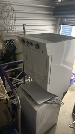 Stackable washer and dryer