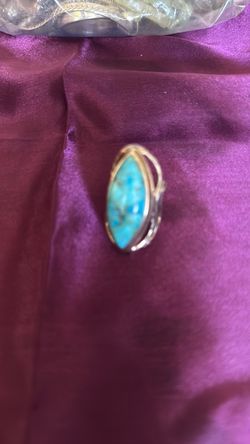 Turquoise Stone Silver Ring