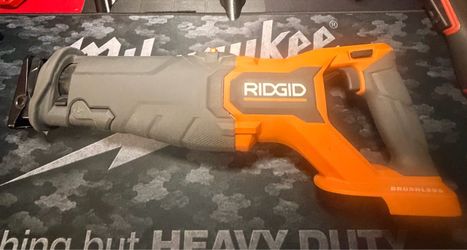 RIDGID Brushless Reciprocating Saw Tool Only