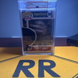 Snoop Dogg Signed Autograph Rocks Funko Pop #300 Psa /9Dna Encapsulated Auto