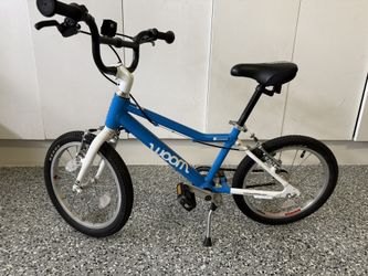 woom GO 3 Bicycle for Children 4 to 6 Years Old, 16-Inch Lightweight Bike with Handbrake, Steering Limiter