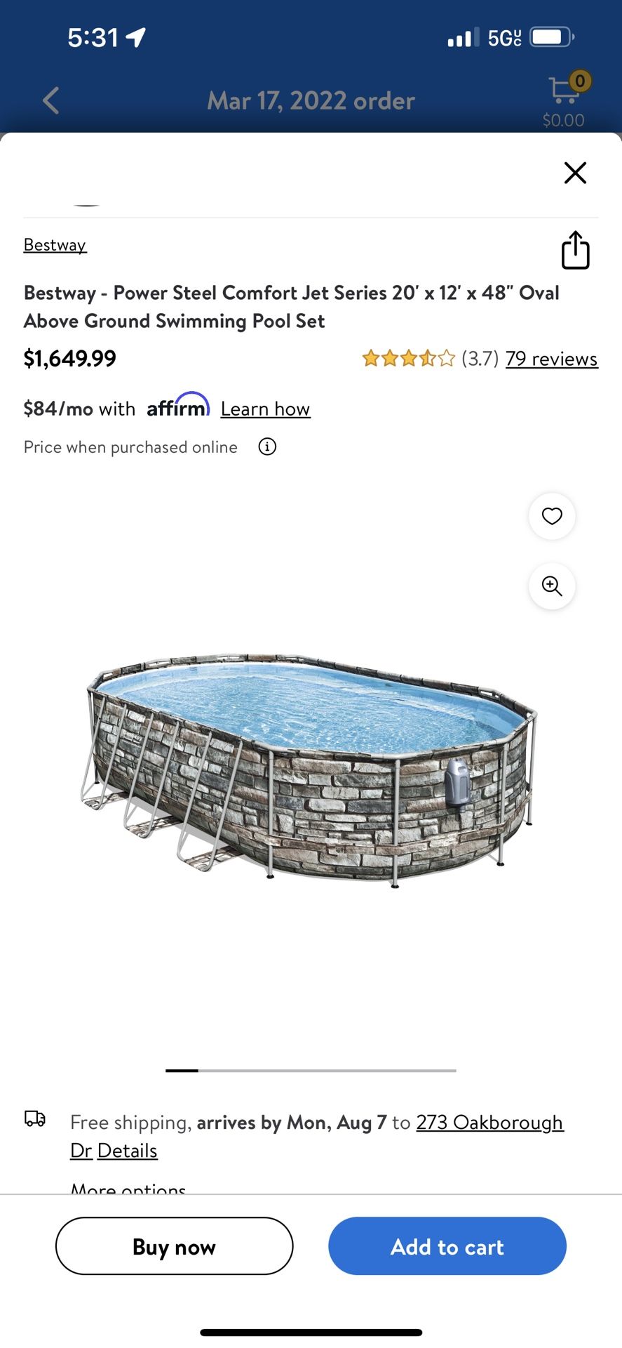 Pool With Accessories Make Offer
