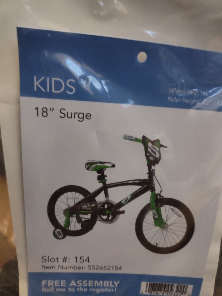 18 Inch Kids Bike