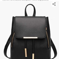 Black Backpack Purse