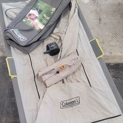 Camping Cot W/ Inflatable Mattress