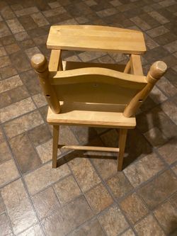 Wooden chair for kids