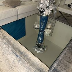 Glass Square Coffee Table – Modern Style